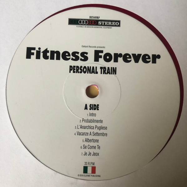 Fitness Forever - Personal Train | Elefant Records (ER25-019LP) - 3