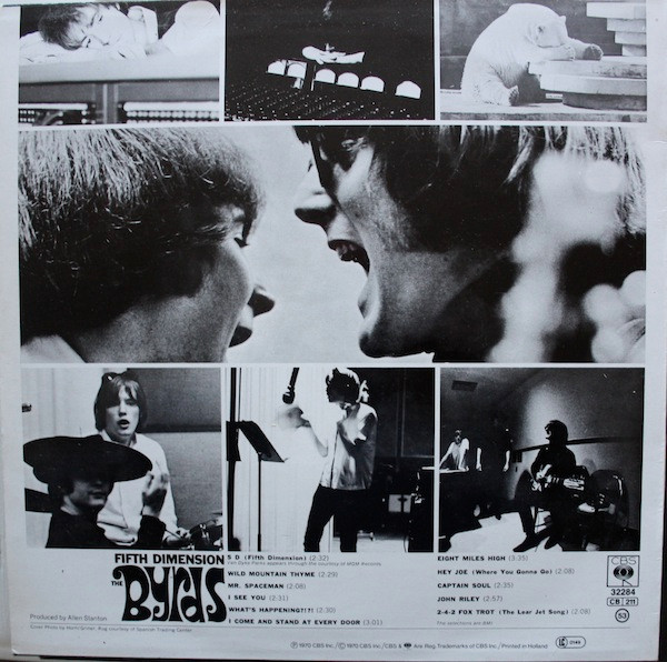 The Byrds - Fifth Dimension | CBS (CBS 32284) - 2 The Byrds - Fifth Dimension | CBS (CBS 32284) - 2