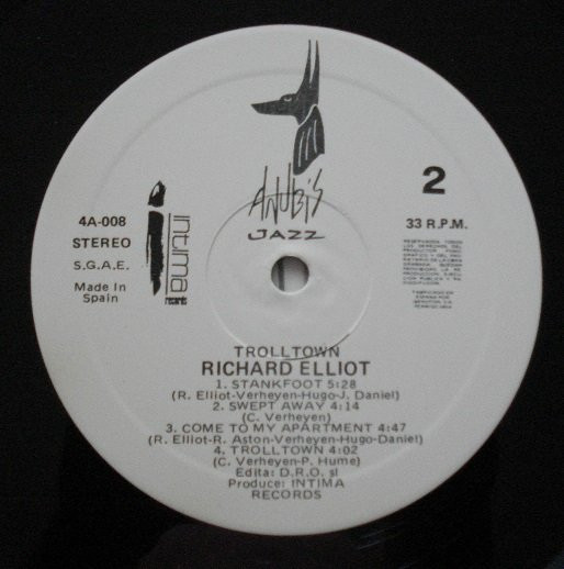 Richard Elliot - Trolltown | Intima Records (4D-008) - 4 Richard Elliot - Trolltown | Intima Records (4D-008) - 4