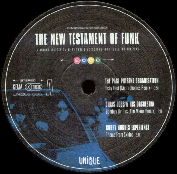 Various - The New Testament Of Funk 2000 | Unique (UNIQUE 035) - main