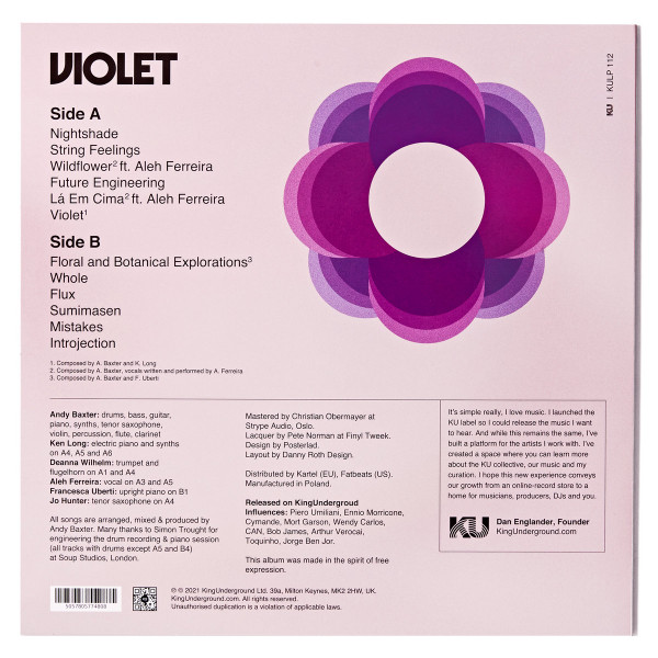 Robohands - Violet | KingUnderground Records (KULP 112) - 2