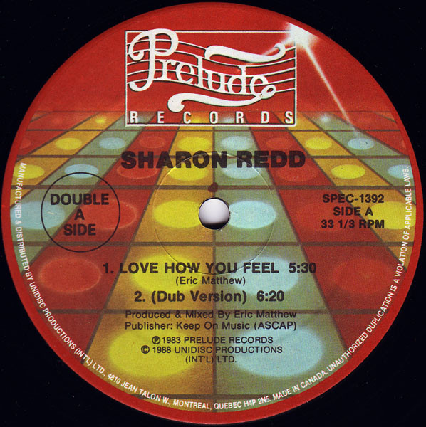 Sharon Redd - Love How You Feel / You Got My Love | Prelude Records (SPEC-1392)