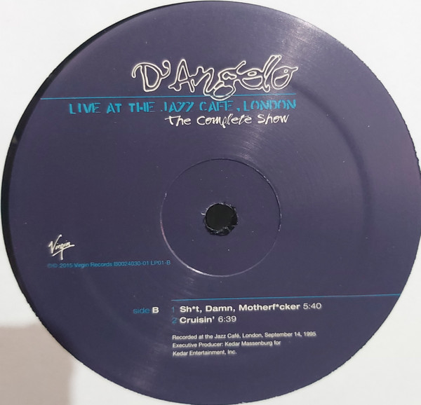 D'Angelo - Live At The Jazz Cafe, London: The Complete Show | Virgin (B0024030-01) - 4