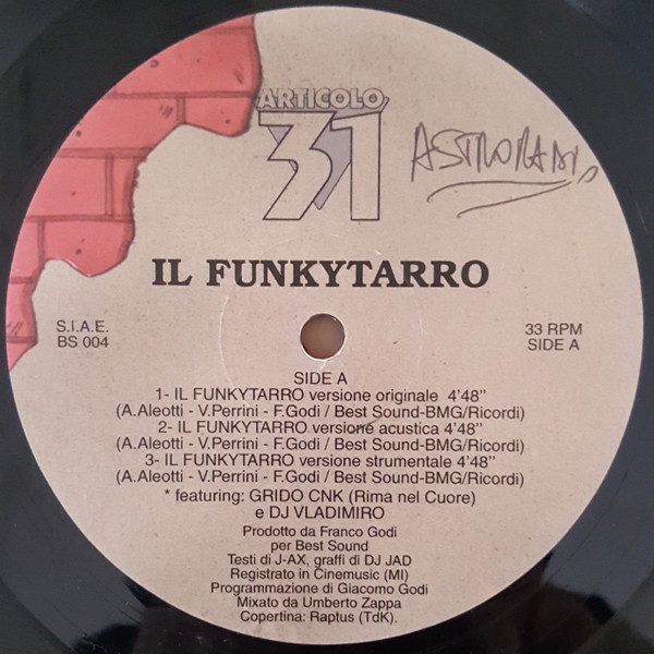 Articolo 31 - Funkytarro | Best Sound (BS 004) - 5