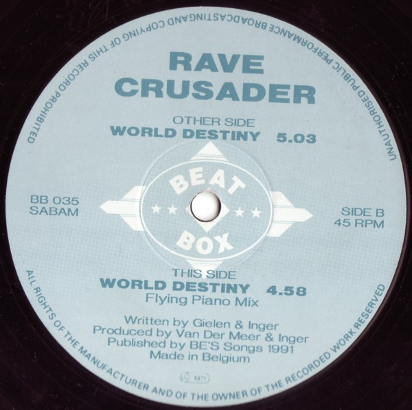 Rave Crusader - World Destiny | Beat Box (BB 035)
