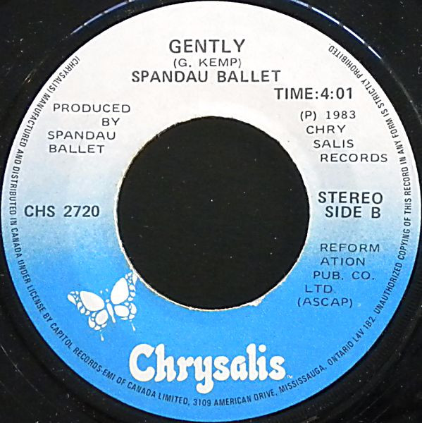 Spandau Ballet - True (7") [Vinyl] | Chrysalis (CHS 2720) - 2