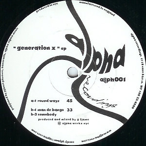 G Flame - Generation X EP | Alpha Recordings (ALPH001)