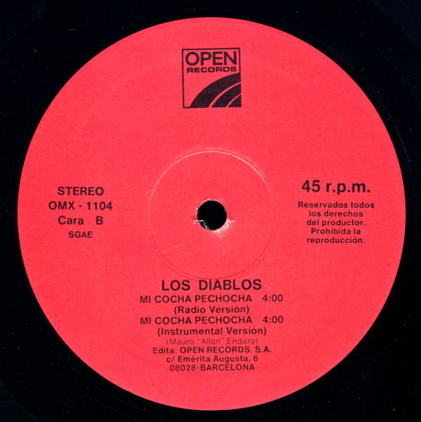Los Diablos - Mi Cocha Pechocha | Open Records (OMX - 1104) - 3