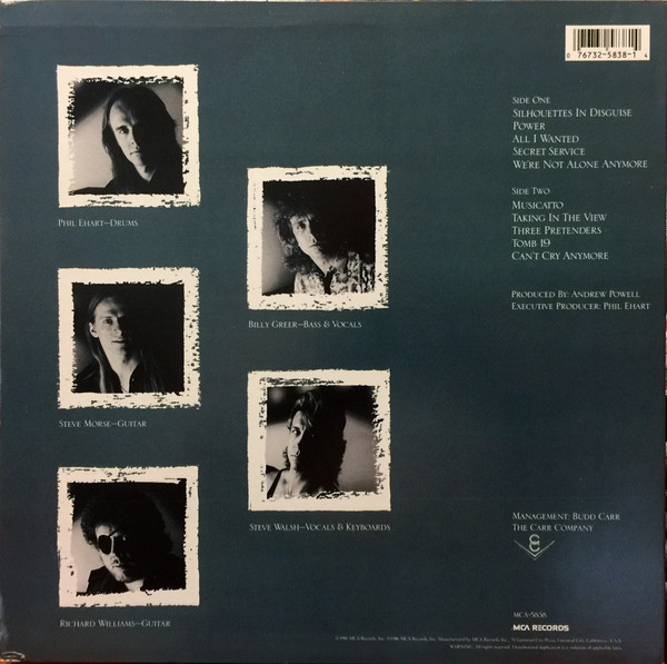 Kansas - Power | MCA Records (MCA-5838) - 2