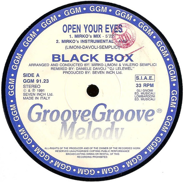 Black Box - Open Your Eyes | Groove Groove Melody (GGM 91.23) - 3 Black Box - Open Your Eyes | Groove Groove Melody (GGM 91.23) - 3