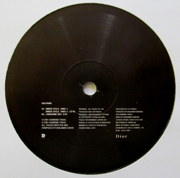 Benjamin Diamond - Solitaire | Diamond Traxx (DIAM 006 EP) - 3