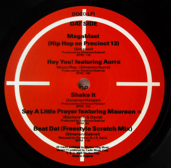 Bomb The Bass - Into The Dragon | Rhythm King (DOOD LP 1) - 4