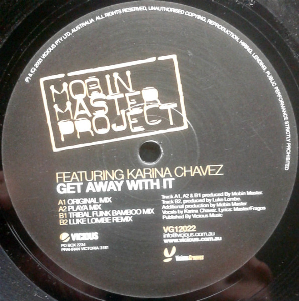 Mobin Master Project - Get Away With It | Vicious Grooves (VG12022) - 2 Mobin Master Project - Get Away With It | Vicious Grooves (VG12022) - 2