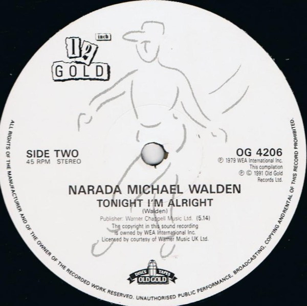 Narada Michael Walden - I Shoulda Loved Ya / Tonight I'm Alright | Old Gold (OG 4206) - 4 Narada Michael Walden - I Shoulda Loved Ya / Tonight I'm Alright | Old Gold (OG 4206) - 4