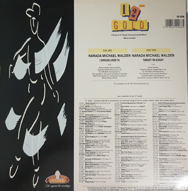 Narada Michael Walden - I Shoulda Loved Ya / Tonight I'm Alright | Old Gold (OG 4206) - 2 Narada Michael Walden - I Shoulda Loved Ya / Tonight I'm Alright | Old Gold (OG 4206) - 2
