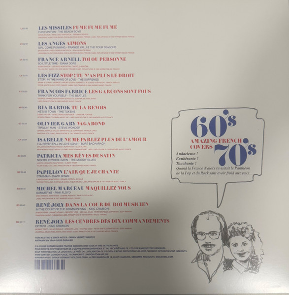 Various - Amazing French Covers 60's 70's | Warner Music Group Germany Holding GmbH (5026854133232) - 3