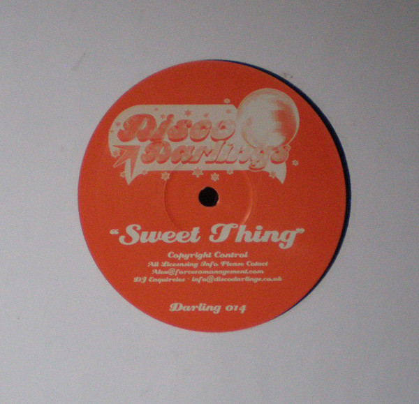 Disco Darlings - Sweet Thing | Not On Label (Darling 014) - main
