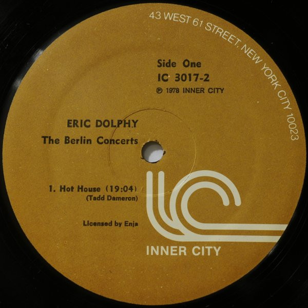 Eric Dolphy - The Berlin Concerts | Inner City Records (IC 3017-2) - 4