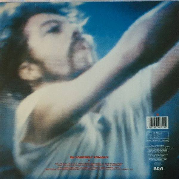 Eurythmics - Be Yourself Tonight | RCA (PL 70711) - 2