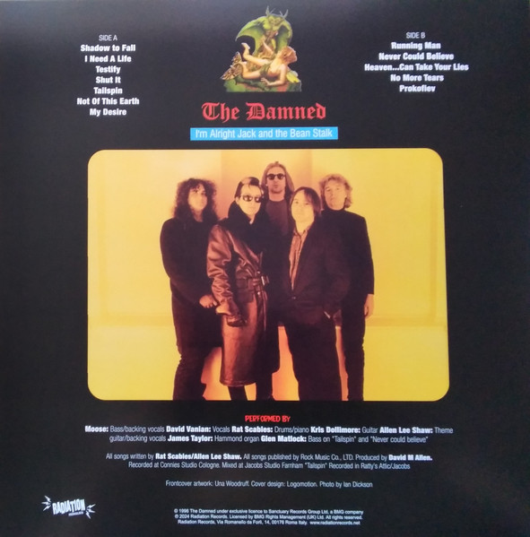 The Damned - I'm Alright Jack And The Bean Stalk LP | Radiation Reissues (RRS255) - 2