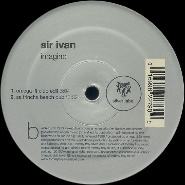 Sir Ivan - Imagine | Tommy Boy Silver Label (TB 2279) - 3