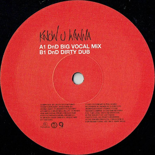 3rd Edge - Know You Wanna The Remixes | Parlophone (12RDJX6596) - 4