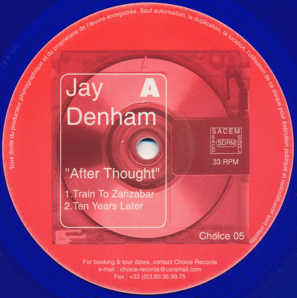 Jay Denham - After Thought | Choice (Choice 05) - main