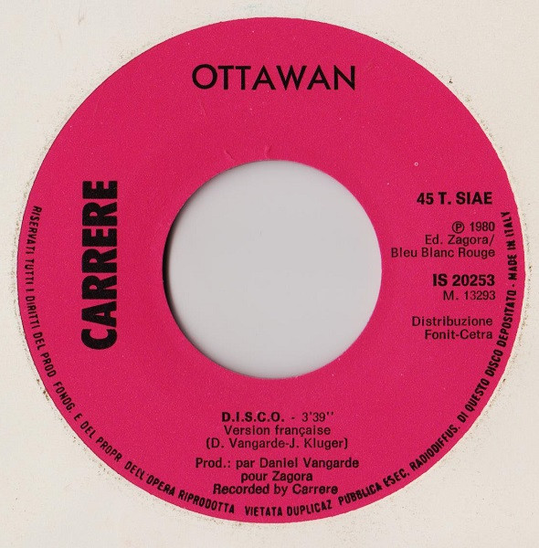 Ottawan - D.I.S.C.O. | Carrere (IS 20253) - 4
