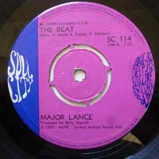 Major Lance - The Beat | Soul City (SC 114) Major Lance - The Beat | Soul City (SC 114)