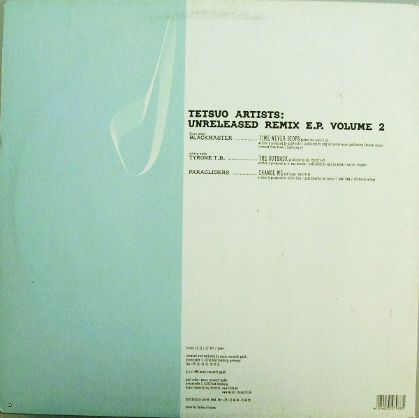 Various - Tetsuo Artists: Unreleased Remix E.P. Volume 2 | Tetsuo (TET 52-12) - 2
