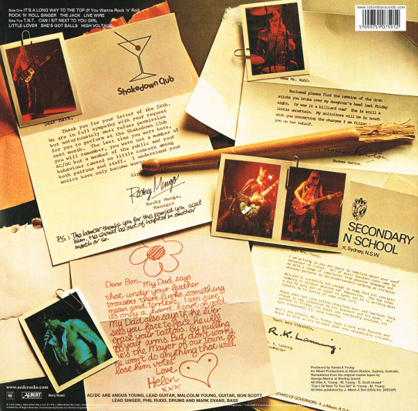 AC/DC - High Voltage | Columbia (5107591) - 2