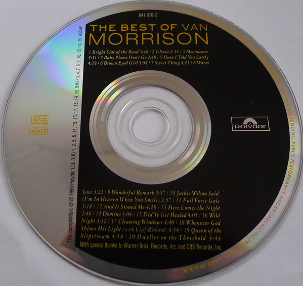 Van Morrison - The Best Of Van Morrison | Polydor (841 970-2) - 3