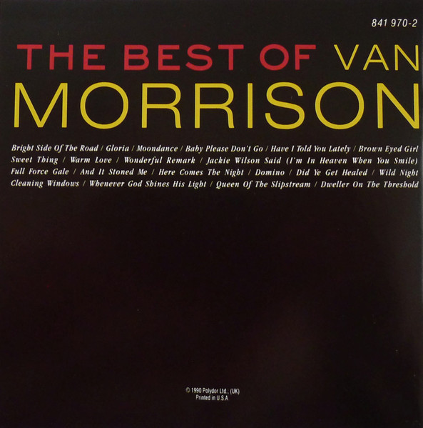 Van Morrison - The Best Of Van Morrison | Polydor (841 970-2) - 4