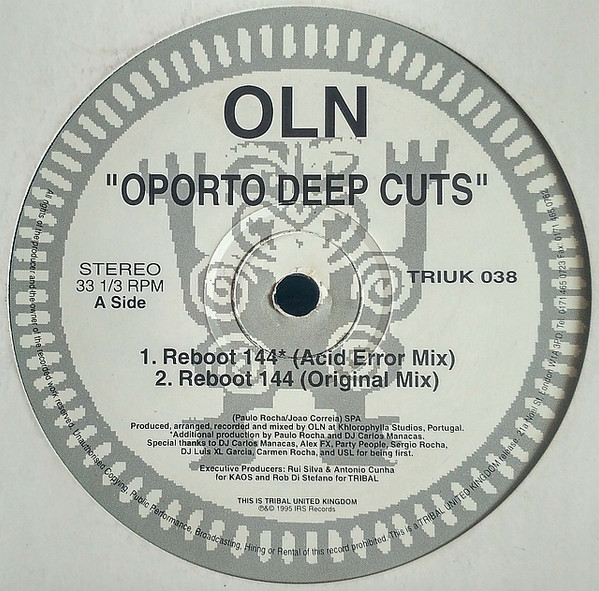 OLN - Oporto Deep Cuts | TRIBAL United Kingdom (TRIUK 038) - main