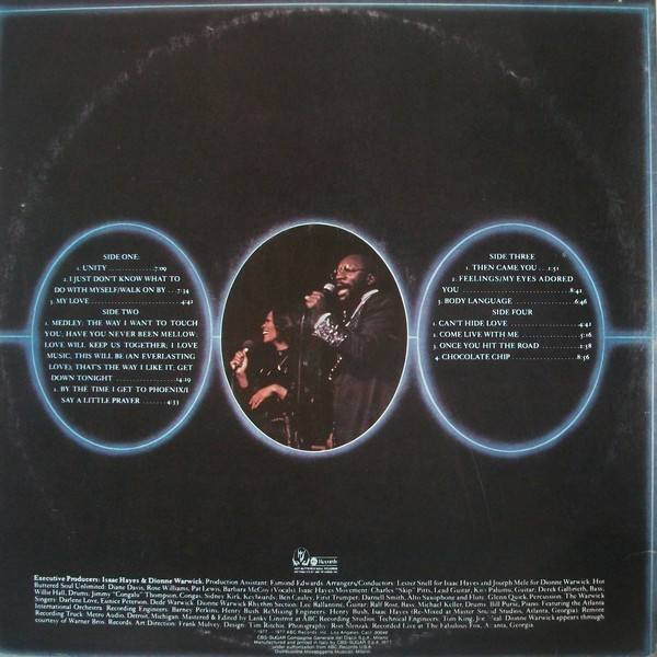 Isaac Hayes & Dionne Warwick - A Man And A Woman | ABC Records (2 ABC 460) - 3