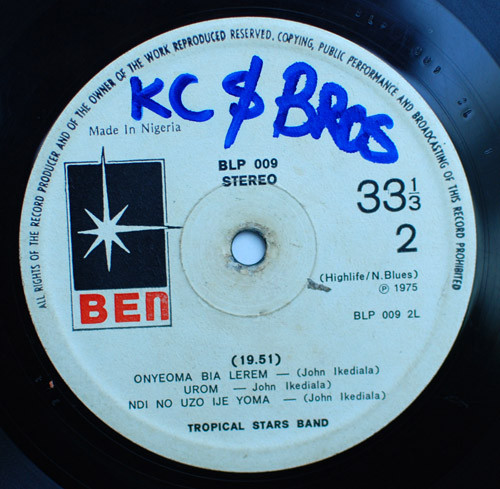 Ikediala & His Tropical Stars - Ikediala & His Tropical Stars | Ben (BLP 009) - 4 Ikediala & His Tropical Stars - Ikediala & His Tropical Stars | Ben (BLP 009) - 4