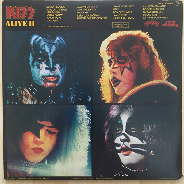 Kiss - Alive II | Casablanca (CBLA. 72005/6) - 4