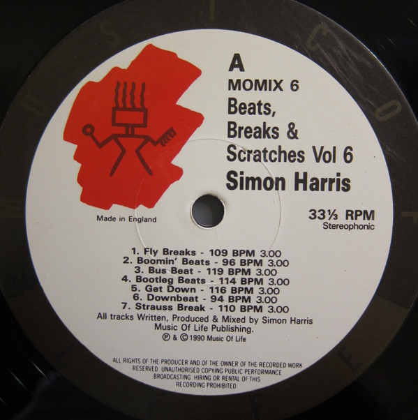 Simon Harris - Beats, Breaks & Scratches Volume 6 | Music Of Life (MOMIX 6) - 2