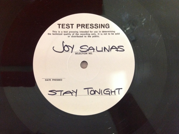 Joy Salinas - Stay Tonight | One Thousand Records (OTR 002)