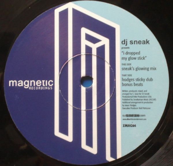 DJ Sneak - I Dropped My Glowstick | Magnetic Recordings (ZMAG04) - 2 DJ Sneak - I Dropped My Glowstick | Magnetic Recordings (ZMAG04) - 2