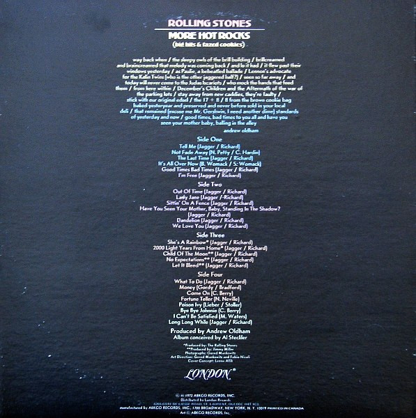 The Rolling Stones - More Hot Rocks (Big Hits & Fazed Cookies) | London Records (2 PS 626/7) - 3