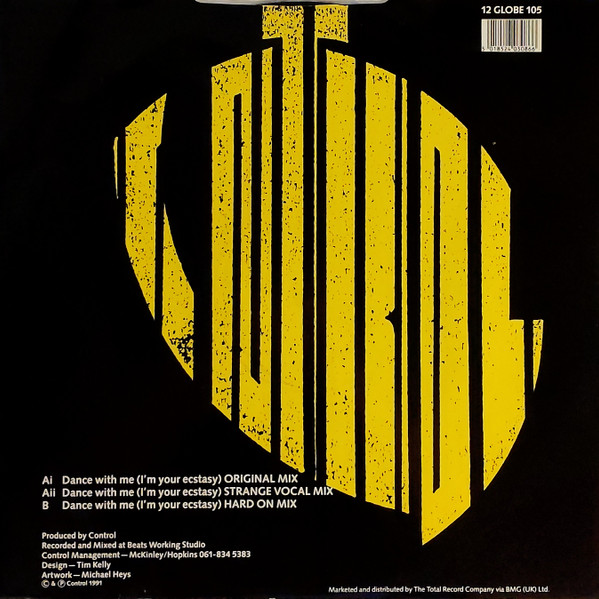 Control - Dance With Me (I'm Your Ecstasy) | All Around The World (12 GLOBE 105) - 2