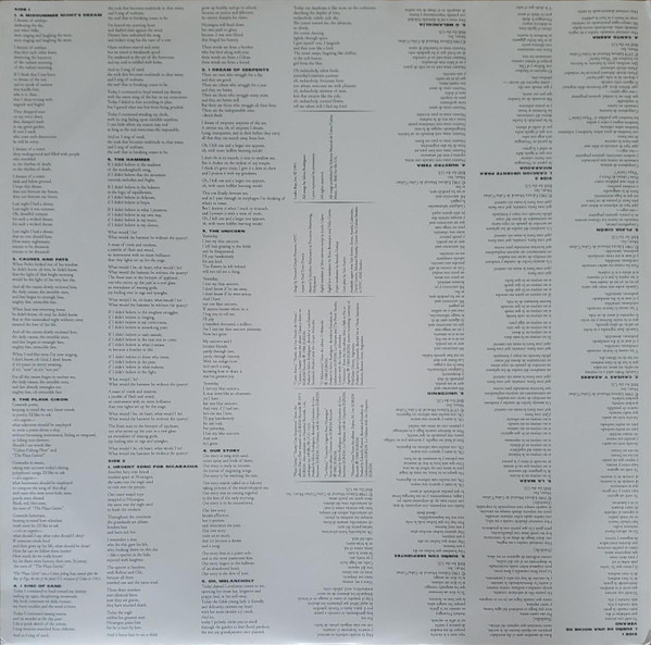 Silvio Rodríguez - Los Clásicos De Cuba 1 - Los Grandes Exitos | Luaka Bop (LBLP 0005) - 4