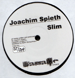Joachim Spieth - Open / Slim | Fassade Limited (Fassade Limited 01)