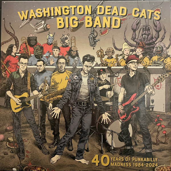 Washington Dead Cats - 40 Years Of Punkabilly Madness 1984-2024 | Devil Deluxe Music (DDM034LP)