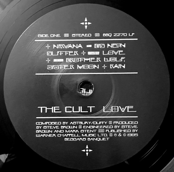 The Cult - Love | Beggars Banquet (BBQ 2270 LP) - 4