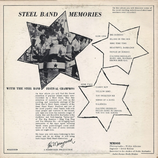 The West Stars Steel Band - Steel Band Memories | Merry Disc (MM008) - 2 The West Stars Steel Band - Steel Band Memories | Merry Disc (MM008) - 2