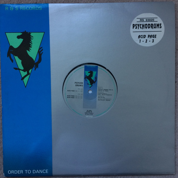 Psycho Drums - Acid Page | R & S Records (RS 93020)