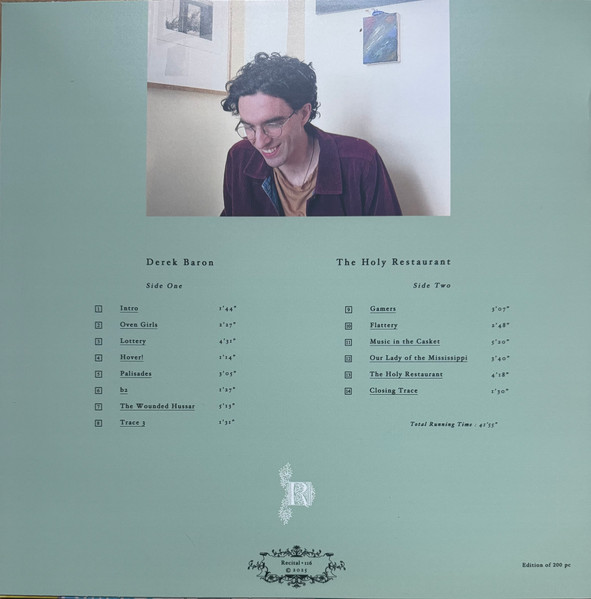 Derek Baron - The Holy Restaurant | Recital (R116) - 2