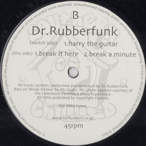 Dr. Rubberfunk - Harry The Guitar | Southern Fried Records (ECB21)